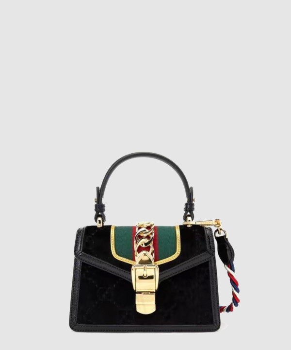 [GUCCI-구찌]비로드 미니 실비백 470270