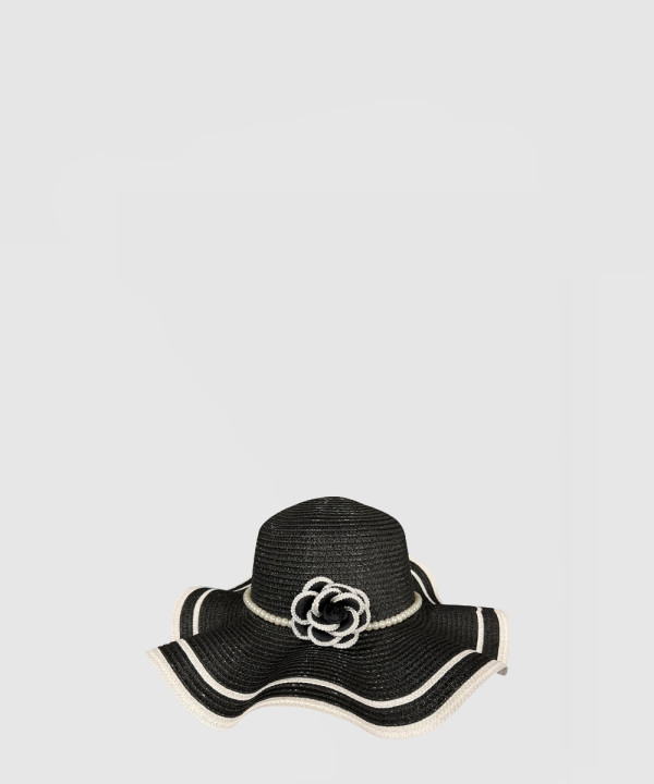 [CHANEL-샤넬]웨이브 비치모자 AA5314
