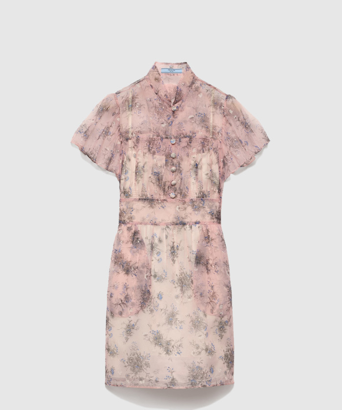 레플리카|이미테이션 prada-프라다나일론넷-미니-드레스-p3m94