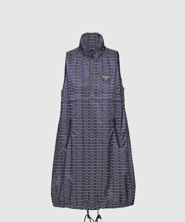 [PRADA-프라다]리나일론 미니 드레스 23X691