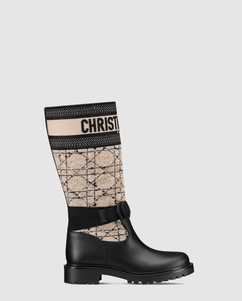 [DIOR-디올]D-MAJOR 트위드 부츠 KDI98