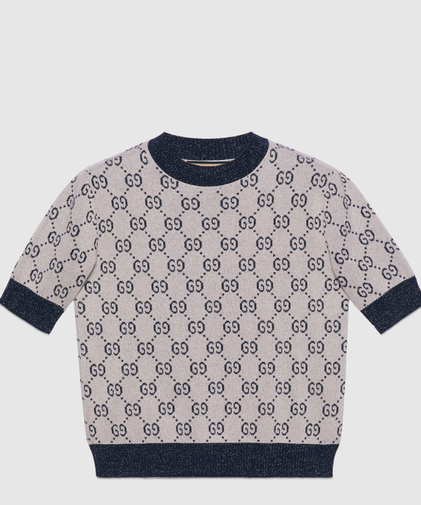 [GUCCI-구찌]GG 라메 자카드 탑 692717