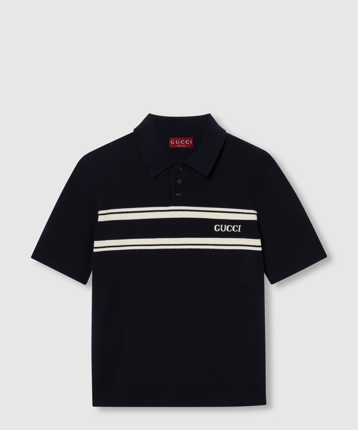 레플리카|이미테이션 gucci-구찌울-캐시미어-혼방-폴로-셔츠-795342