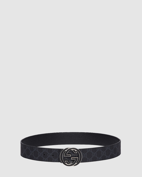 [GUCCI-구찌]인터로킹 G 버클 리버서블 벨트 812273