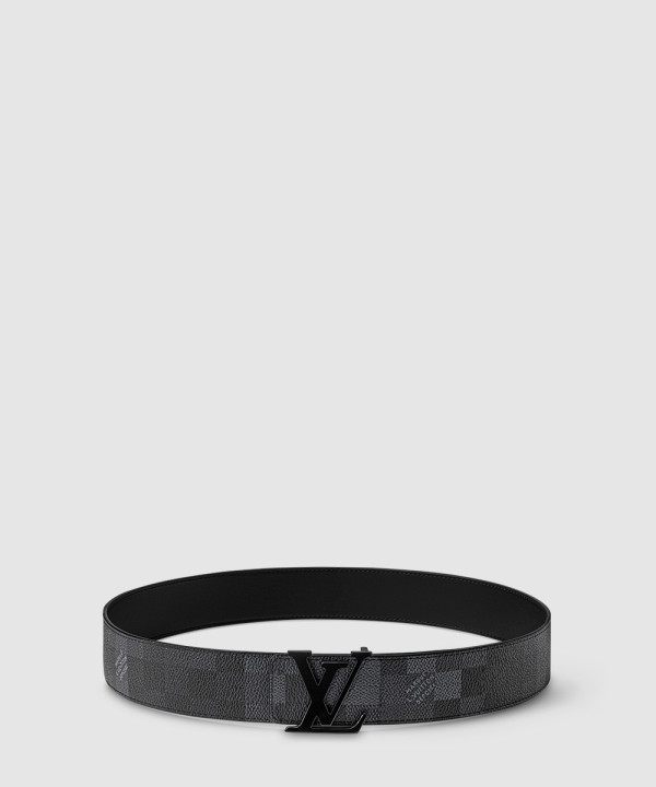 [LOUIS VUITTON-루이비통]LV 이니셜 다모플라주 리버서블 벨트 M8958S