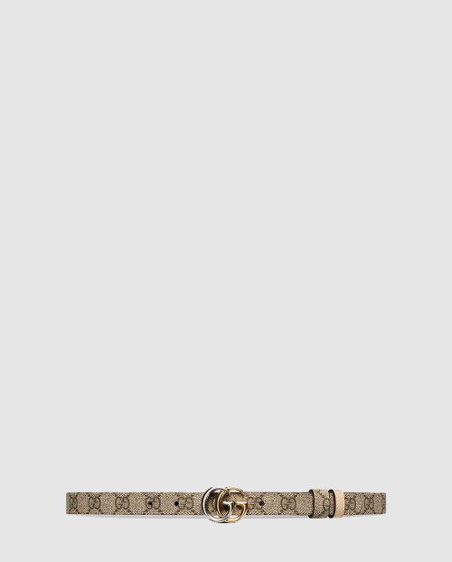 [GUCCI-구찌]GG 마몽 리버서블 씬 벨트 795802