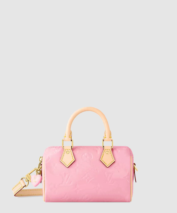 [LOUIS VUITTON-루이비통]나노 스피디 모찌 핑크 M81879