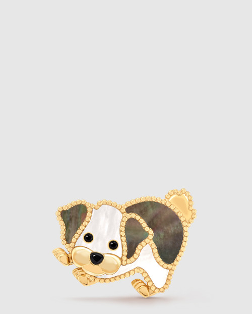 [VAN CLEEF-반클리프]럭키 애니멀 비숑 프리제 클립 9RV00