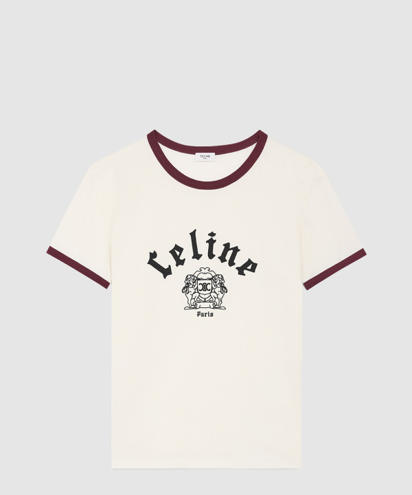 [CELINE-셀린느]블라종 레귤러 티셔츠 코튼 저지 RX04A6