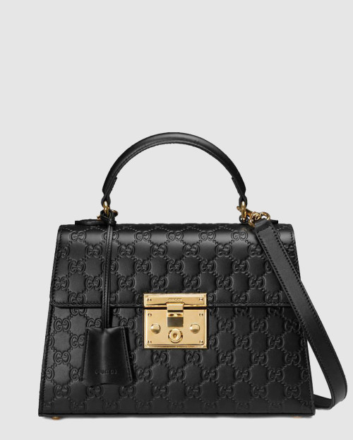 [GUCCI-구찌]패드락 GG 수프림 탑핸들백 453188