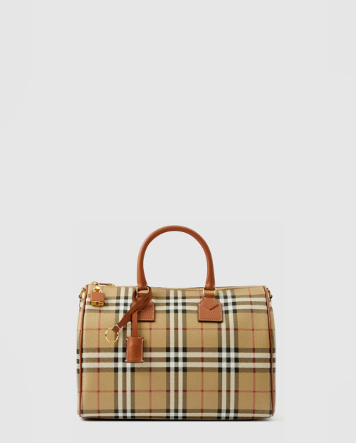 [BURBERRY-버버리]미니 체크 볼링백 80921301