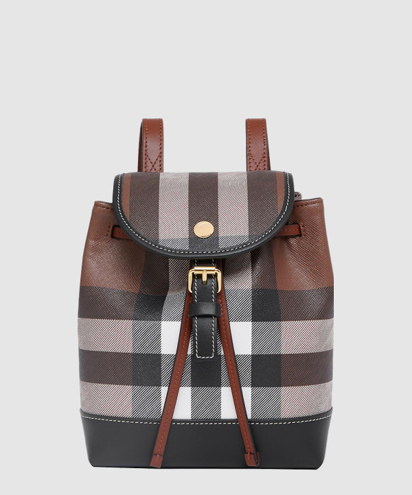 [BURBERRY-버버리]체크레더 마이크로 백팩 8058469