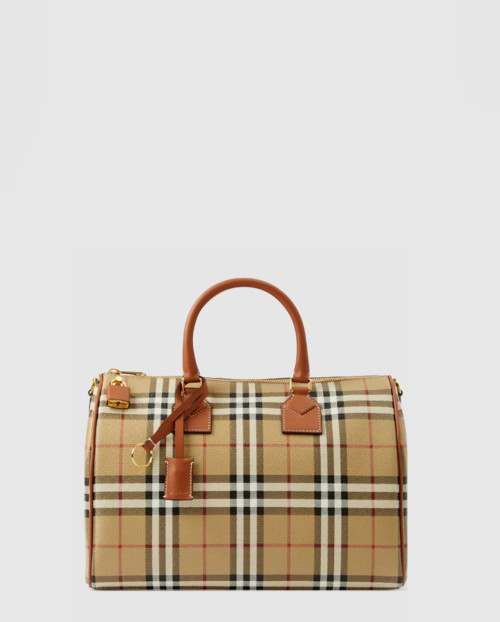 [BURBERRY-버버리]미디엄 체크 볼링백 80713551