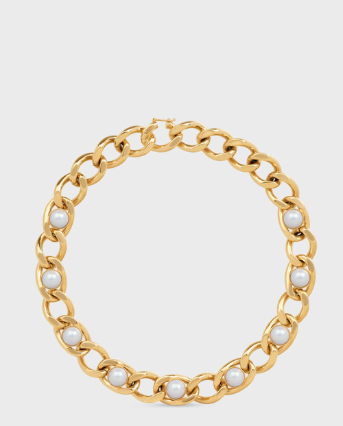 [CELINE-셀린느]수지 진주 목걸이 461FK6