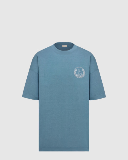 [DIOR-디올]AND HYLTON NEL 니트 티셔츠 583M6