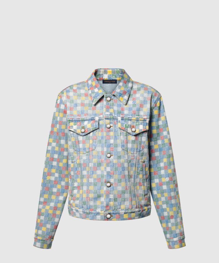 레플리카|이미테이션 louis-vuitton-루이비통다미에-데님-트러커-재킷-1ahbe4