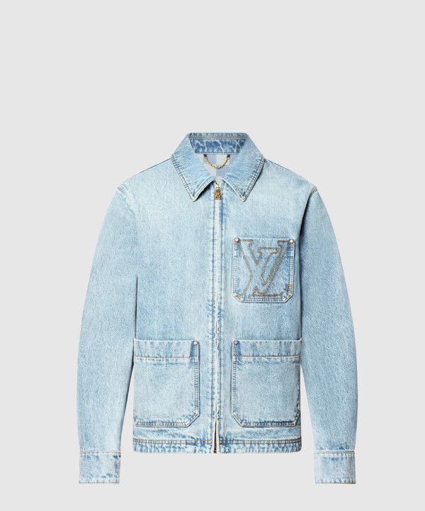 [LOUIS VUITTON-루이비통]워크웨어 LV 데님 재킷 1AGTF9