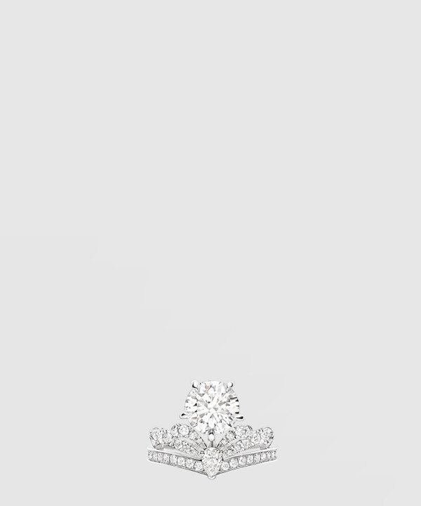 [CHAUMET-쇼메]큐빅 반지 083872