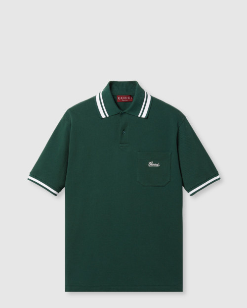 [GUCCI-구찌]코튼 피케 폴로 셔츠 784422
