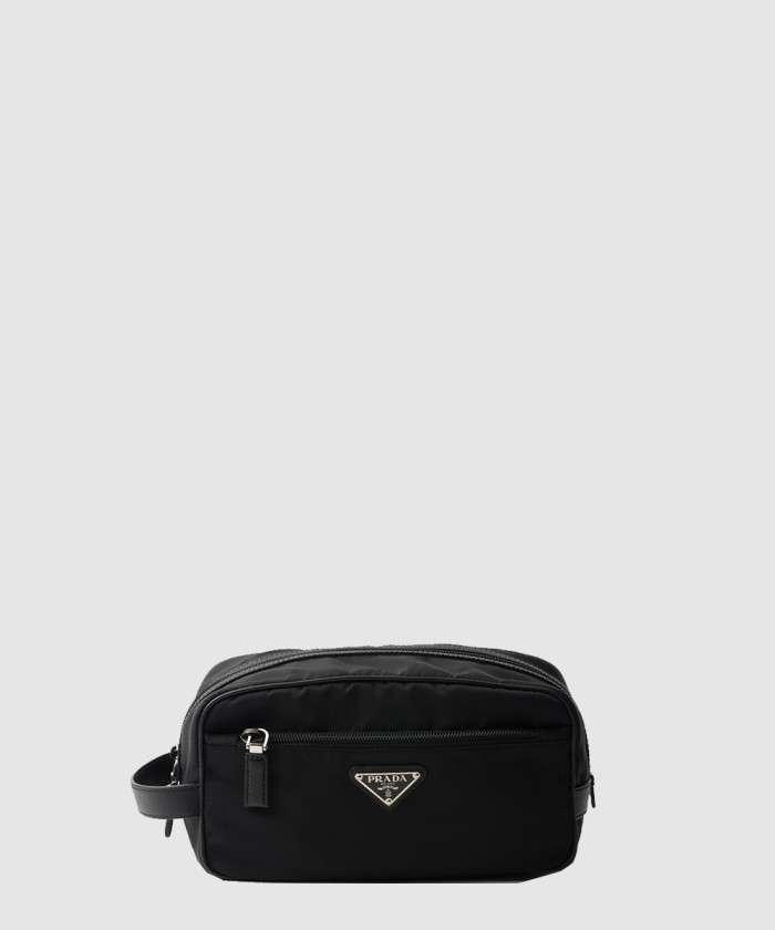 레플리카|이미테이션 prada-프라다리나일론-및-사피아노-가죽-여행용-파우치-2na819