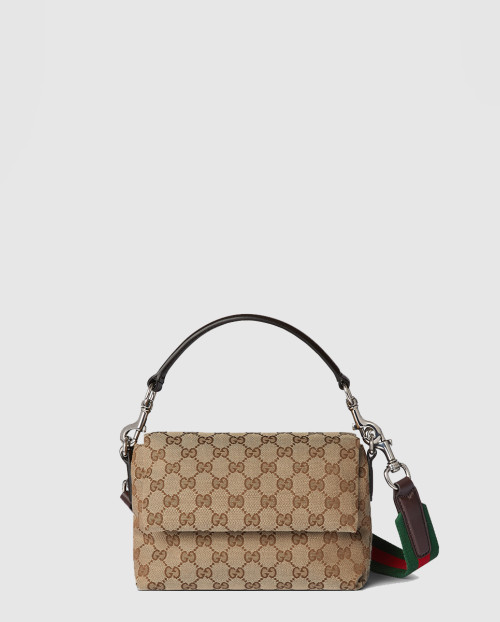 [GUCCI-구찌]웹 디테일의 스몰 GG 크로스백 821617