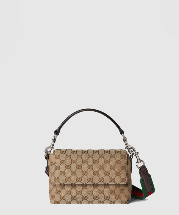 [GUCCI-구찌]웹 디테일의 스몰 GG 크로스백 821617