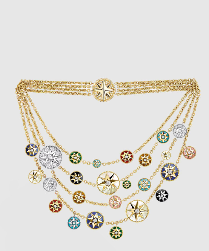 레플리카|이미테이션 dior-디올rose-des-vents-플래스트런-목걸이-jrdv9