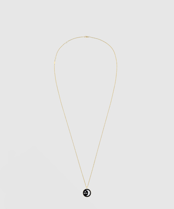 [DIOR-디올]Rose Celeste 메달 목걸이 JSAM9