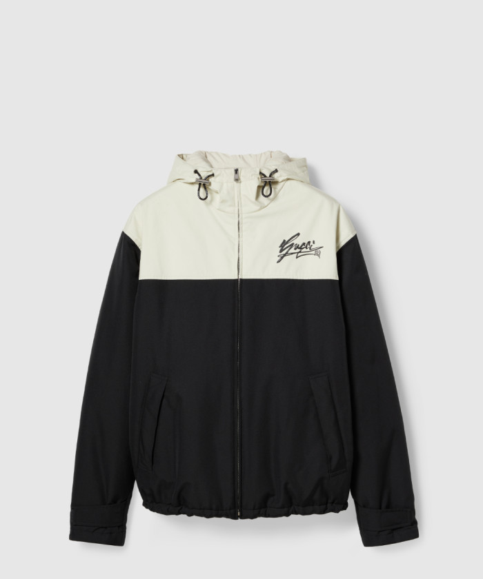 레플리카|이미테이션 gucci-구찌테크니컬-코튼-캔버스-후드-재킷-787197