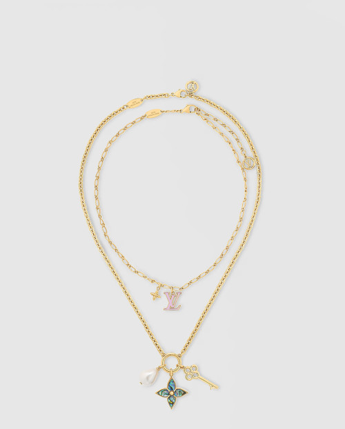 [LOUIS VUITTON-루이비통]레이어 목걸이 M02318