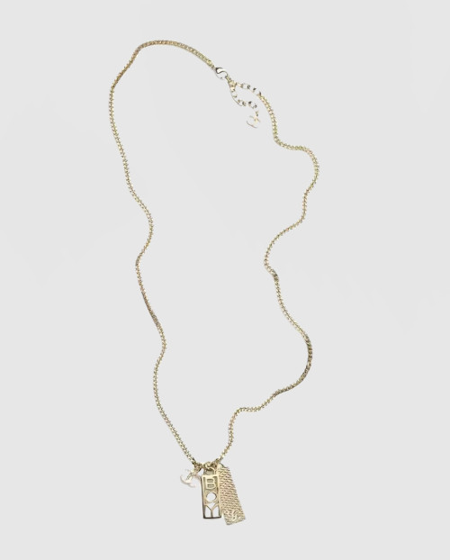 [CHANEL-샤넬]더블 C 목걸이 AB7909