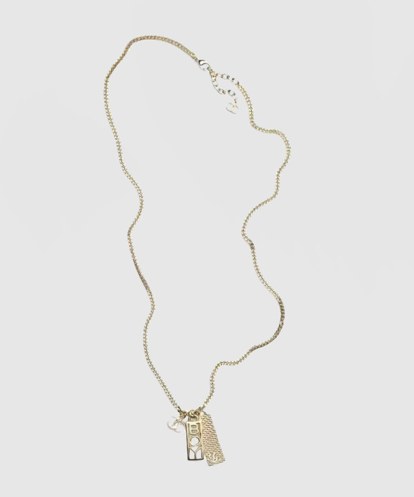 [CHANEL-샤넬]더블 C 목걸이 AB7909