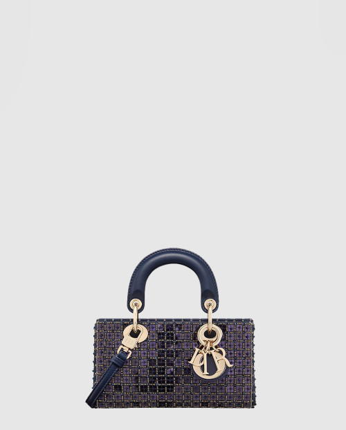 [DIOR-디올]레이디 디조이백 램스킨 마이크로 S0910