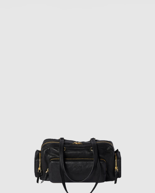 [MIUMIU-미우미우]워싱 나파 가죽 포켓백 5BB175