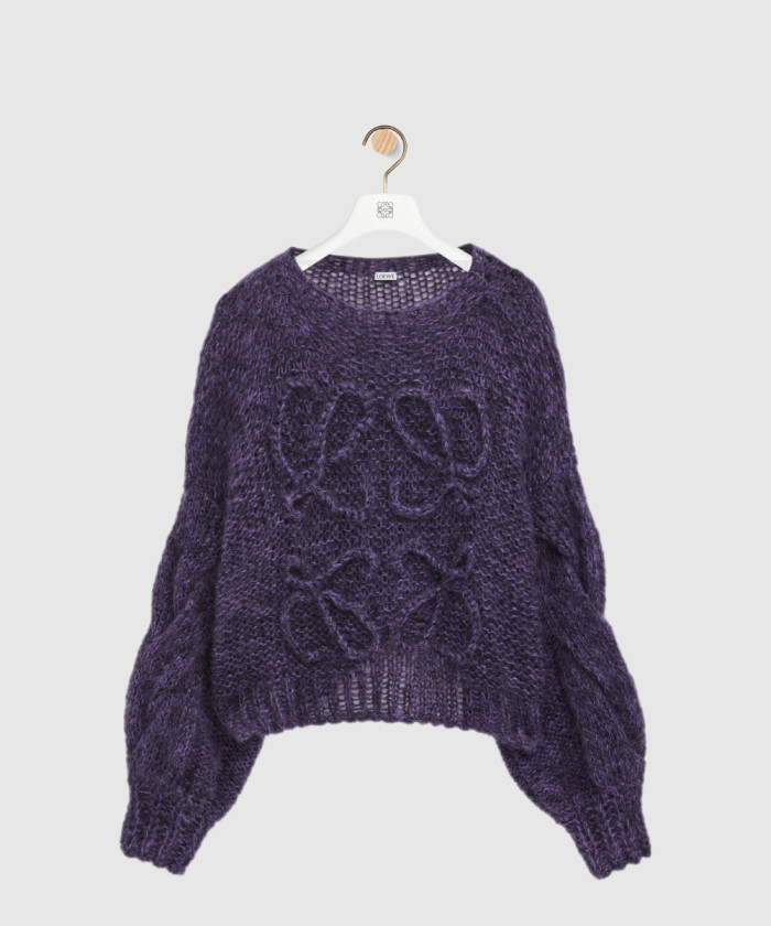 레플리카|이미테이션 loewe-로에베애너그램-스웨터-모헤어-혼방