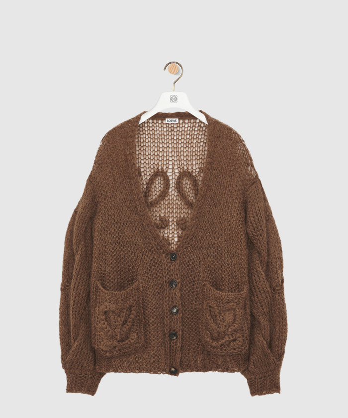레플리카|이미테이션 loewe-로에베애너그램-카디건-모헤어