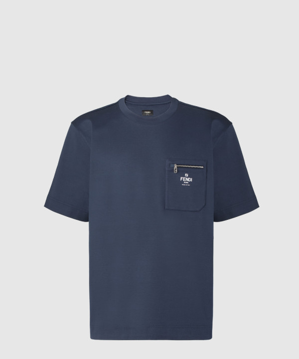 [FENDI-펜디]코튼 티셔츠 FY0936