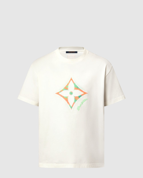 [LOUIS VUITTON-루이비통]모노그램 플라워 3D 그라디언트 프린트 티셔츠 1AGTRH