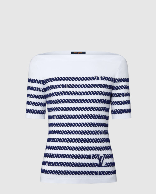 [LOUIS VUITTON-루이비통]로프 스트라이프 니트 1AHJDW