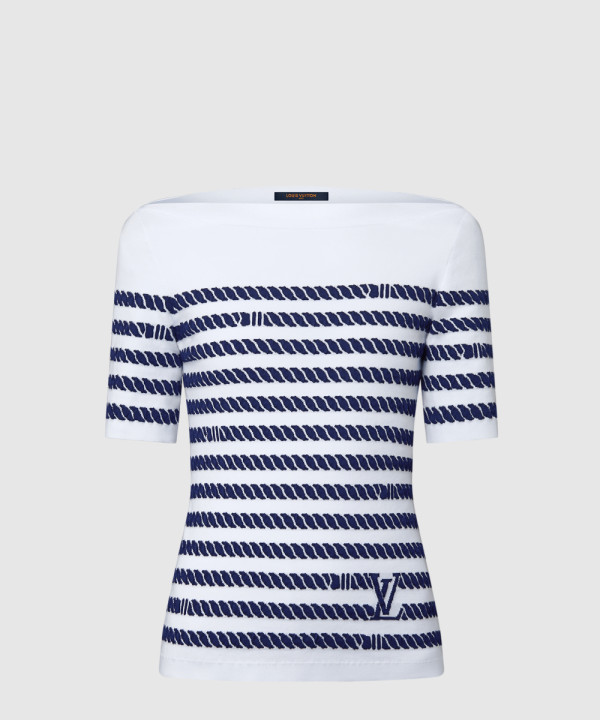 [LOUIS VUITTON-루이비통]로프 스트라이프 니트 1AHJDW