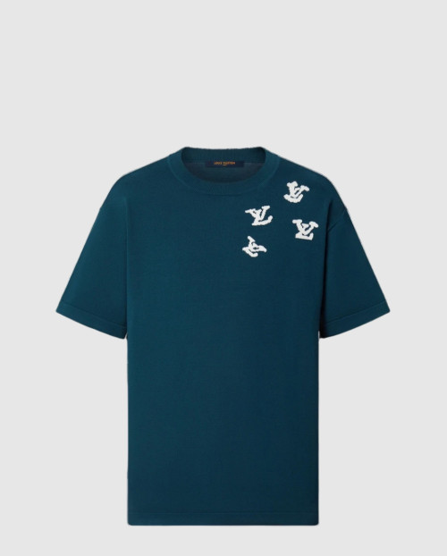 [LOUIS VUITTON-루이비통]재즈 트럼펫 시그널 크루넥 그래픽 티셔츠 1AA4SZ