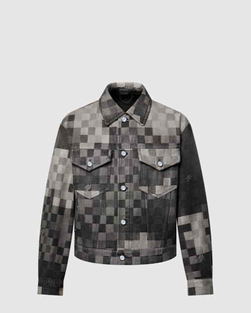 [LOUIS VUITTON-루이비통]다모플라주 클래식 데님 재킷 1AHEBF