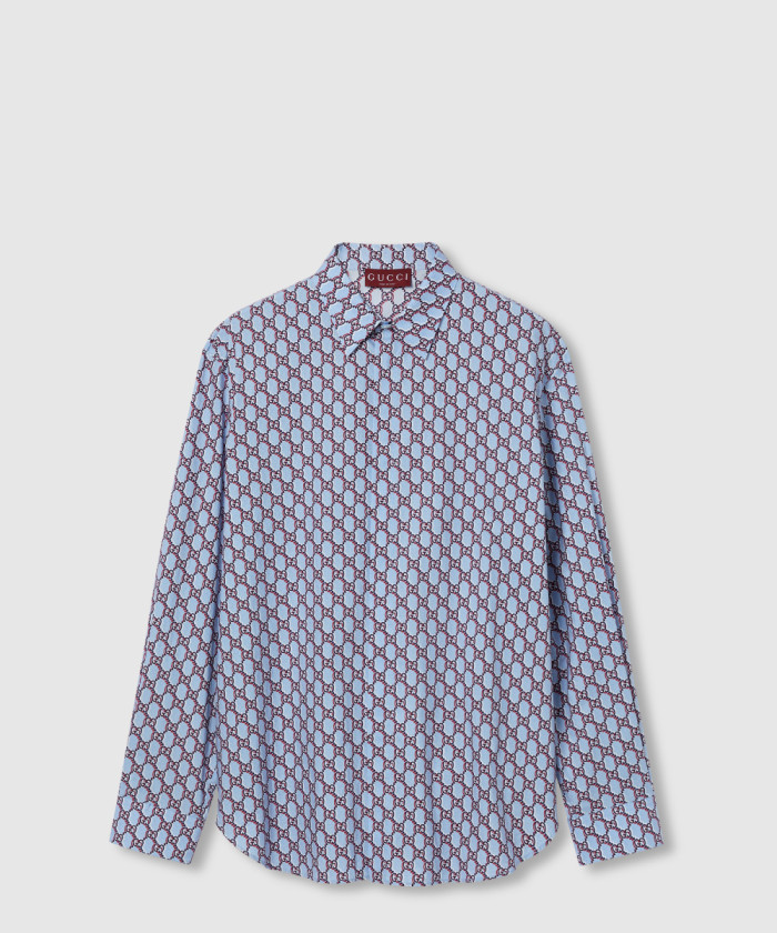 레플리카|이미테이션 gucci-구찌프린트-코튼-셔츠-814557