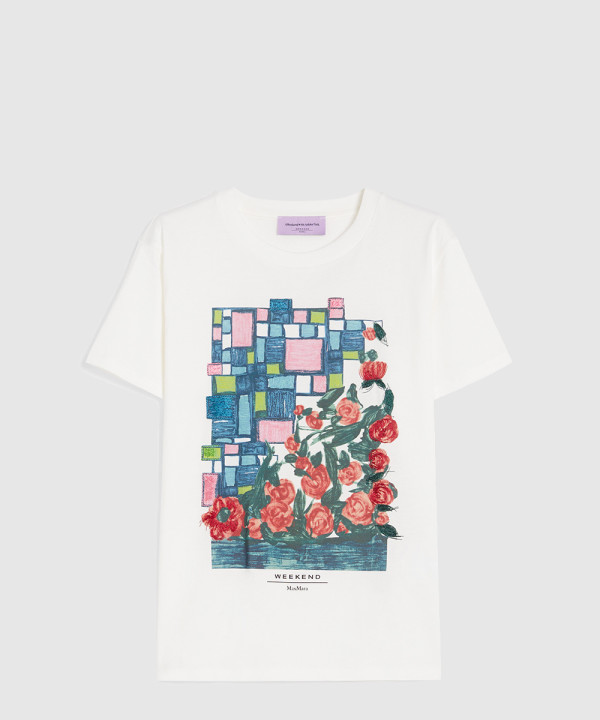 [MAXMARA-막스마라]보비 코튼 티셔츠