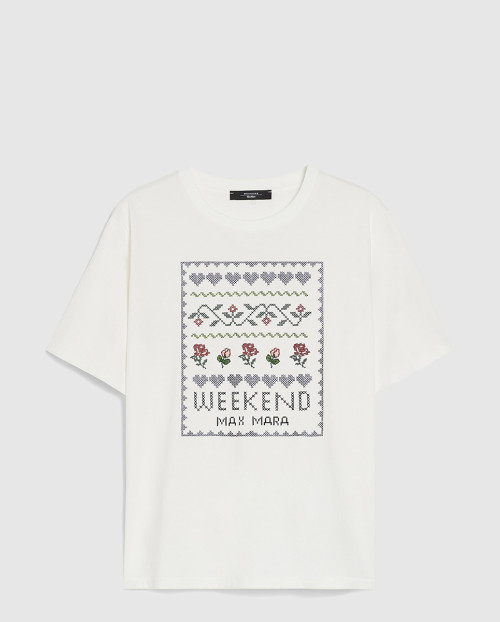 [MAXMARA-막스마라]카비나 코튼 티셔츠