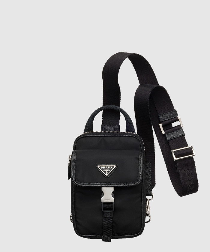 레플리카|이미테이션 prada-프라다리나일론-및-사피아노-가죽-스마트폰-케이스-2zh194