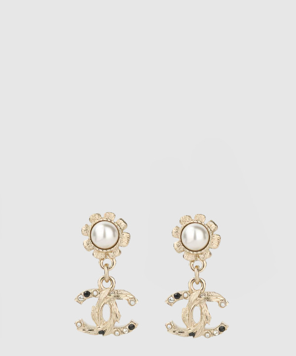 [CHANEL-샤넬]더블 C 귀걸이 AB9639