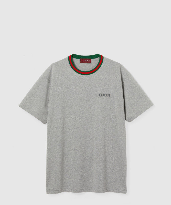 레플리카|이미테이션 gucci-구찌웨빙-디테일의-니트-티셔츠-819550
