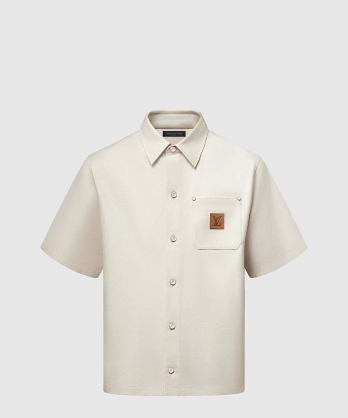 레플리카|이미테이션 louis-vuitton-루이비통실크-블렌드-쇼트-슬리브드-셔츠-1ahchw