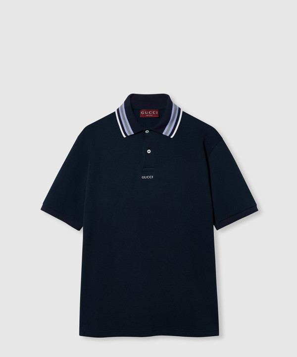 [GUCCI-구찌]코튼 피케 폴로 탑 788024